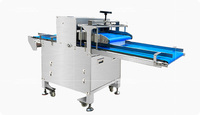 Machine automatique de découpe, remplissage et emballage de baguettes de pain, ligne de découpe, scellage et emballage plastique de pain, haute capacité, automatique, Chine