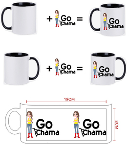 Tazas de Cerámica para Café, Té y Leche, Personalizables con Logotipo, Coloridas por Dentro, de 11 oz, en Varios Colores - Product Image 6