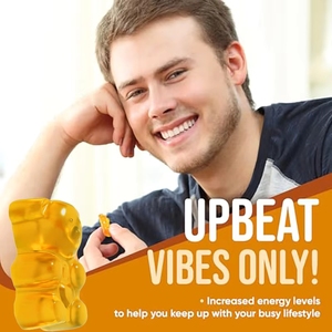 Bioflex OEM ODM Integratore di <span class=keywords><strong>L</strong></span>-Tirosina 1000mg per Adulti, Gommose alla Tirozina per Calma, Concentrazione, Memoria, Umore ed Energia - Product Image 6