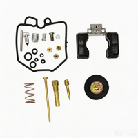 Kit de réparation de carburateur avec remplacement de flotteur pour Honda CM400A Hondamatic 1979-1980 CM400T 1979