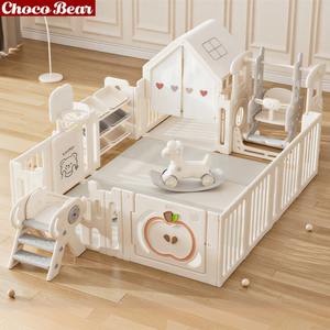 Parc de jeu pour bébé sans fin, clôture de sécurité en plastique, parc de jeu pour enfants facile à assembler, nouveau design, barrière de sécurité pour enfants - Product Image 1