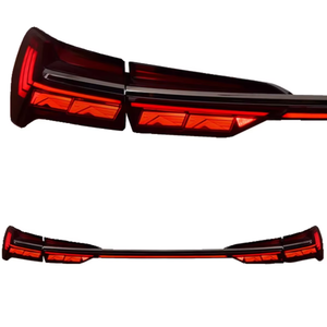 Dedicato al 19-24 per Audi A6L gruppo fanale posteriore modificato LED dinamico acqua corrente sterzo attraverso il gruppo fanale posteriore - Product Image 6