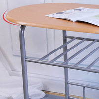 Ensemble table et tabourets de bar moderne pour café, jardin, maison, hôtel et appartement - Construction bois et métal