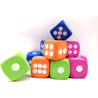 Dés en mousse EVA durables et de grande taille pour jeux de société, cubes géants en éponge pour divertissement intérieur et extérieur, vente en gros