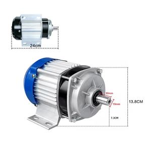 Moteur BLDC moteur de vélo électrique 19mm clé fente arbre 1/6 rapport 48V 550W 700W 1000W tr/min <span class=keywords><strong>moto</strong></span> électrique adulte - Product Image 6