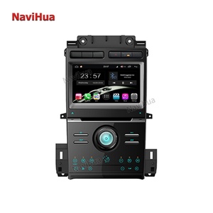 Autoradio Android Navihua avec GPS, écran tactile, lecteur DVD, système audio stéréo pour Ford Taurus 2012 style Tesla - Product Image 4