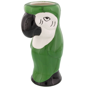 Mug Tiki coloré en forme de perroquet, tasse à cocktail hawaïenne en céramique - 16 oz, vos tasses préférées sur le thème <span class=keywords><strong>tropical</strong></span> pour les cocktails - Product Image 3