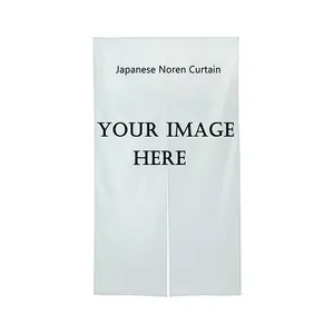 フリーデザイン任意のサイズの印刷されたノレン出入り口パーソナライズされた写真日本のカスタムドアカーテンタペストリー寝室のリビングルームの装飾