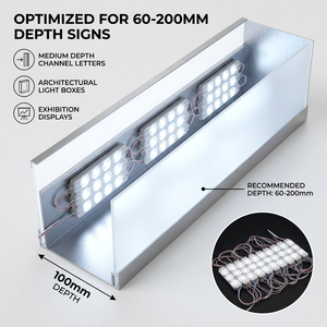 DC 12V Low Voltage, 170 Degree Wide Beam Angle Lens for even <b>lighting</b>, and Aluminum PCB for superior heat sink - Product Image 4