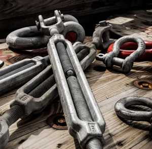 DIN 741 Type <b>Wire</b> Rope Turnbuckle Adjustable Cable <b>Tensioning</b> Fitting Heavy Duty Rigging Hardware <b>for</b> <b>Fence</b> <b>Tensioning</b> Marine - Product Image 2