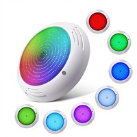 Lampu Kolam Renang LED RGB LanVol 12V Tegangan Rendah 30W dengan Remote Control, Tahan Air IP68, Pemasangan di Dinding/Tanah, untuk Kolam Renang dan Spa, Garansi 2 Tahun