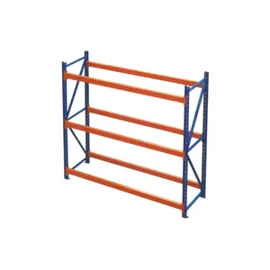 Verstelbare Industriële Magazijn Opslag Plank Systeem Zware Selectieve Stalen Pallet Rack