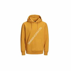 À la mode 100% haute qualité bas quantité minimale de commande personnalisé épais hiver surdimensionné unisexe pull à capuche décontracté pour hommes du Bangladesh - Product Image 1