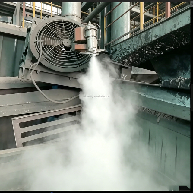 High Pressure Mist System Ultra Fine Mist Remove Screening Dust Along Full Aggregate Production Line of Rock Crushing Processing