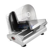 Mini trancheuse à viande de boeuf congelée électrique domestique/machine à trancher le jambon manuel semi-automatique pour trancher les aliments
