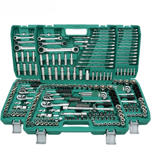 Juego <span class=keywords><strong>de</strong></span> Llaves <span class=keywords><strong>de</strong></span> Trinquete <span class=keywords><strong>de</strong></span> 151 Piezas, Acero al Cromo Vanadio, para Mantenimiento Automotriz y <span class=keywords><strong>de</strong></span> Locomotoras, Caja <span class=keywords><strong>de</strong></span> <span class=keywords><strong>Herramientas</strong></span> Rígida <span class=keywords><strong>de</strong></span> 47x33x10cm - Product Image 4