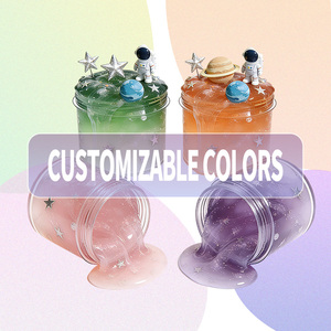 Slime Moelleux en Gros - Jouet Anti-Stress Scintillant Effet Espace Cosmique pour Enfants de 14 Ans et Plus, Personnalisable OEM/ODM pour Revendeurs et Boutiques de Cadeaux - Product Image 3