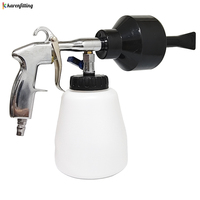 Pistolet à mousse premium réglable pour le lavage de voitures, l'arrosage des plantes, la fertilisation et le nettoyage domestique