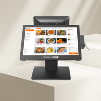 Mesin Kasir Restoran Harga Pabrik Layar Sentuh 15.6 Inci Sistem POS Kompatibel Windows10/11