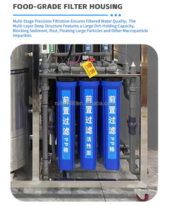 Industriële omgekeerde osmose waterzuiveringsmachine precisiefiltratie 0,0001 <span class=keywords><strong>micron</strong></span> voor rivier- en bronwater - Product Image 6