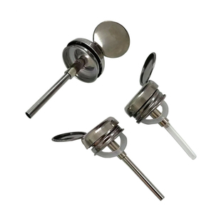 ขวดแก้วแอลกอฮอล์สแควร์แก้วแอลกอฮอล์เล็บขวดแชมพูป้องกันไฟฟ้าสถิตย์ป้องกันการกัดกร่อน - Product Image 4