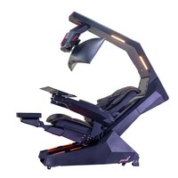 Chaise de travail inclinable à gravité zéro IW-R1 PRO, poste de jeu GIMI, compatible avec un support inclinable pour trois moniteurs, VR Imperator