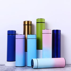 Customized 500ml Intelligent Digital Vacuum Insulated Thermos <b>Flask</b> Led Temperature Display Smart Water <b>Bottle</b> with Sensor - Product Image 1