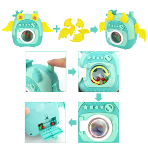 LED flash rotatif appareils ménagers jouets <span class=keywords><strong>mini</strong></span> machine à laver jouet bonbons avec jeu ensemble - Product Image 5
