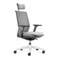 Chaise de bureau de direction ergonomique de luxe à dossier haut, pour usage scolaire, avec appui-tête et accoudoirs réglables, pivotante, inclinable et verrouillable, coussin multicolore