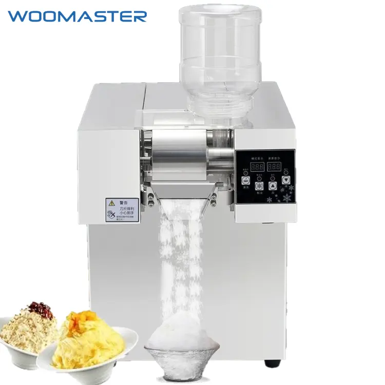 Woomaster nhà máy trực tiếp năng suất cao mềm slushies Máy Bingsu máy