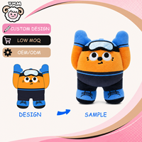Peluche Mascotte Personnalisée pour Athlètes de Fitness, Jouet en Peluche Brodé OEM ODM pour Clubs Sportifs et Articles Promotionnels de Gym