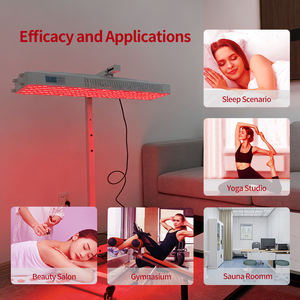 <span class=keywords><strong>Lumière</strong></span> de thérapie rouge <span class=keywords><strong>pulsée</strong></span> REDSKY 1500W, panneau de luminothérapie LED infrarouge multi-longueurs d'onde avec support <span class=keywords><strong>à</strong></span> roulettes - Product Image 5