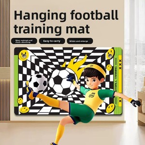 Tapete de Entrenamiento de Fútbol Profesional Personalizado, Perforado, Engrosado, Amortiguador de Impactos, Silencioso, para Ejercicios de Fútbol en Interiores - Product Image 1