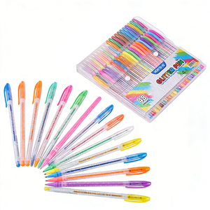 18/24/36 pièces Stylos à encre <span class=keywords><strong>gel</strong></span> scintillante à pointe bille de 1,0 mm |   Encre multi-effets (paillettes/fluorescente/poudre aqueuse/métallique) pour journalisation - Product Image 3