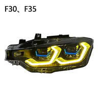 Pour BMW F30 F35 2013-2018, mise à niveau style LCI, ensemble de phares avant à LED avec projecteur