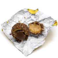 Chocolat aux cacahuètes composé personnalisé en gros, marque privée, pas cher, en provenance de Chine