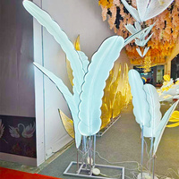 Lampe sur pied LED romantique, élégante, vintage, lumières de décoration de mariage, éclairage détachable pour allée de mariage