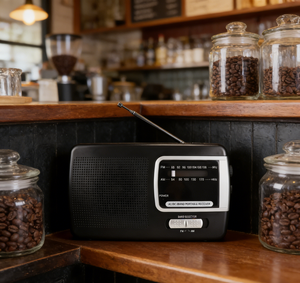 Radio de Mesa AM/<span class=keywords><strong>FM</strong></span> con Estilo Vintage, Alimentación por Corriente Alterna y Sintonización Clásica por Puntero - Product Image 6