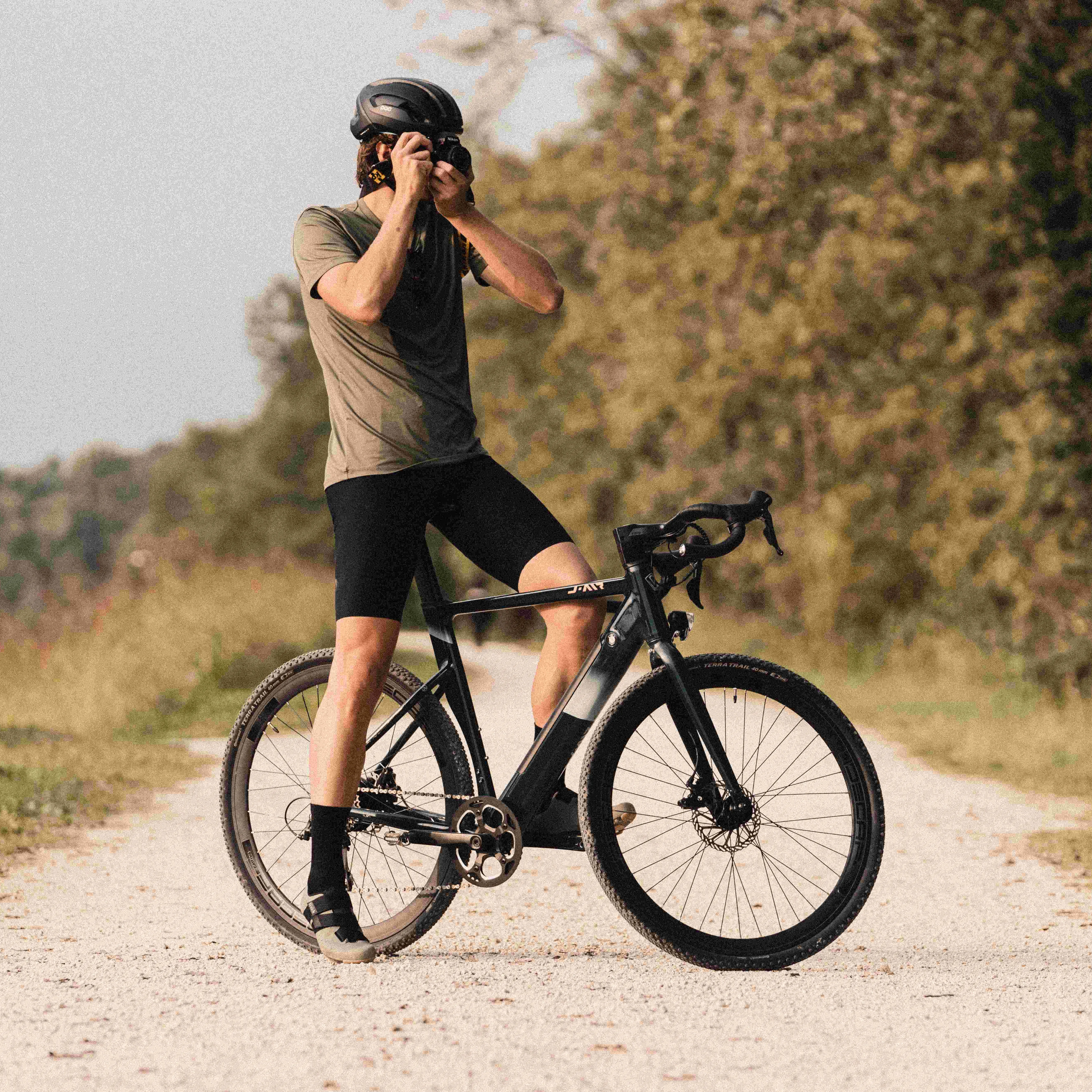 J Air-Cuadro de Bicicleta eléctrica, 60KM, 9S, tracción trasera, suspensión completa, Bicicleta eléctrica