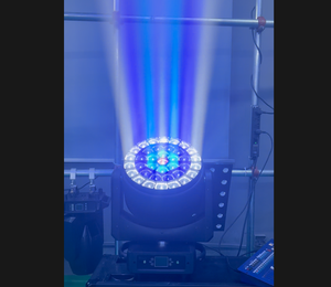 Luz LED Profesional para Escenario, 37 LEDs 4 en 1 de 30W, AC100-240V, DMX 21-183 Canales, Control por Voz para Discotecas, DJ y Fiestas - Product Image 4