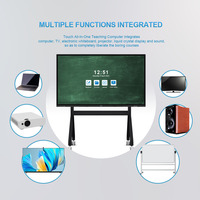 Tableau blanc interactif sans fil pour Smart TV tout-en-un 75 pouces Multi Interactive Touch Smart Board