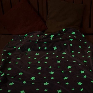 All Seasons flanella peluche luminoso tiro coperta <span class=keywords><strong>per</strong></span> bambini fabbricazione <span class=keywords><strong>stelle</strong></span> nel buio coperta coperta <span class=keywords><strong>per</strong></span> bambini - Product Image 4