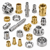 Pièces métalliques usinées sur mesure par CNC, aluminium, acier inoxydable, laiton, usinage de précision, tournage, composants OEM ODM