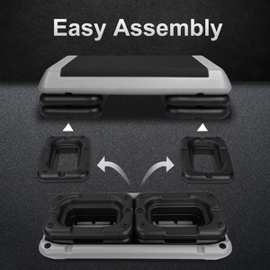 IUNNDS Mittelgroßes Sprungbrett Trainingsbank <span class=keywords><strong>Aerobic</strong></span>-Stepper Verstellbare Fitnessplattform Günstiger Kunststoff-<span class=keywords><strong>Aerobic</strong></span>-<span class=keywords><strong>Step</strong></span> - Product Image 3