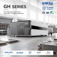 Machine de découpe laser à fibre pour tôles 8000W, automatique, refroidie par eau, pour acier inoxydable/acier au carbone/aluminium/fer