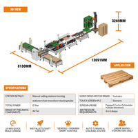 Machine d'assemblage de palettes Euro FENGKAI SF9030, norme EPAL, fonctionnement facile, faible entretien, CE ISO 1200x800