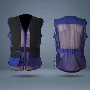WEAR INTERNATIONAL Trap Shooting Vest Clay Skeet Sporting Clays Outdoor Hunting Lightweight Breathable <b>Mesh</b> Shell Pockets Recoil - Product Image 3