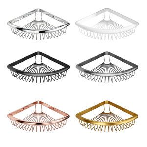 Étagère d'angle triangulaire pour salle de bain Saint Ruijia en acier inoxydable, 1 niveau, pour douche - Product Image 5