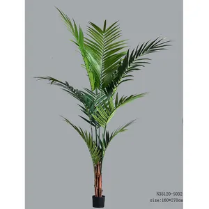 Faux palmiers artificiels de grande taille, unités, en solde
