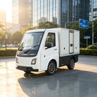 Fourgonnette de livraison réfrigérée électrique L7e à batterie lithium pour la chaîne du froid, usage urbain et municipal, autonomie 201-300 km, moteur 50 kW